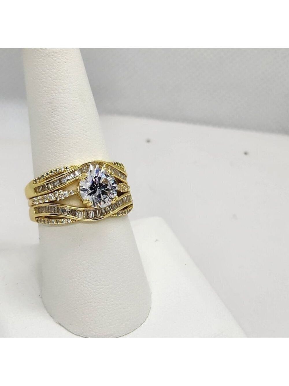 Brand New Sterling Silver 925 3pc Ring